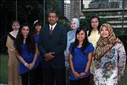 our staffs front L - R, Kalaivani, Solaman, Zarina, Nur Ain.